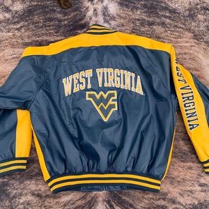Vintage Men’s Steve & Barry’s West Virginia Varsity Jacket Large